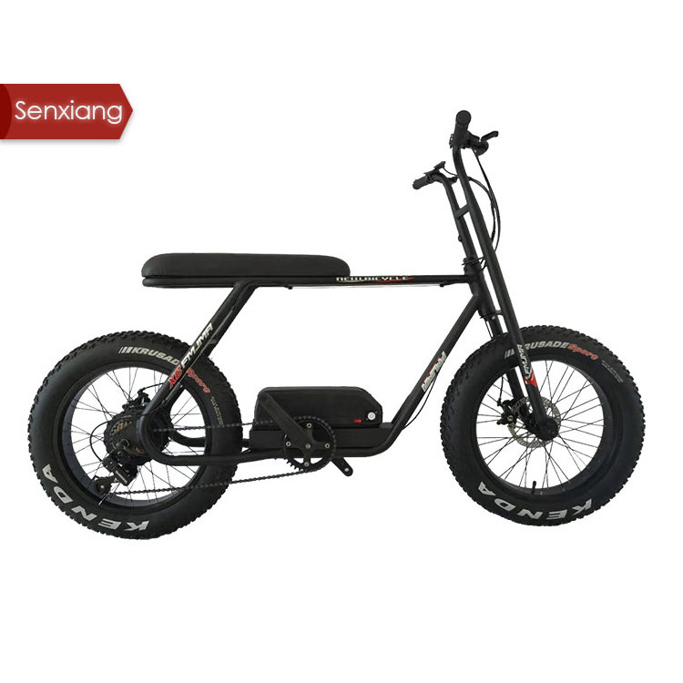 High Quality Electric Bikes For Girls Commuters e bike Fat Bike Women simple 20 inch big tire 36v 48V 500w snow tire europe