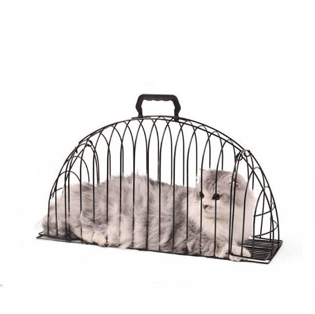 Wholesale cat wash cages metal 2 door cat bath cage