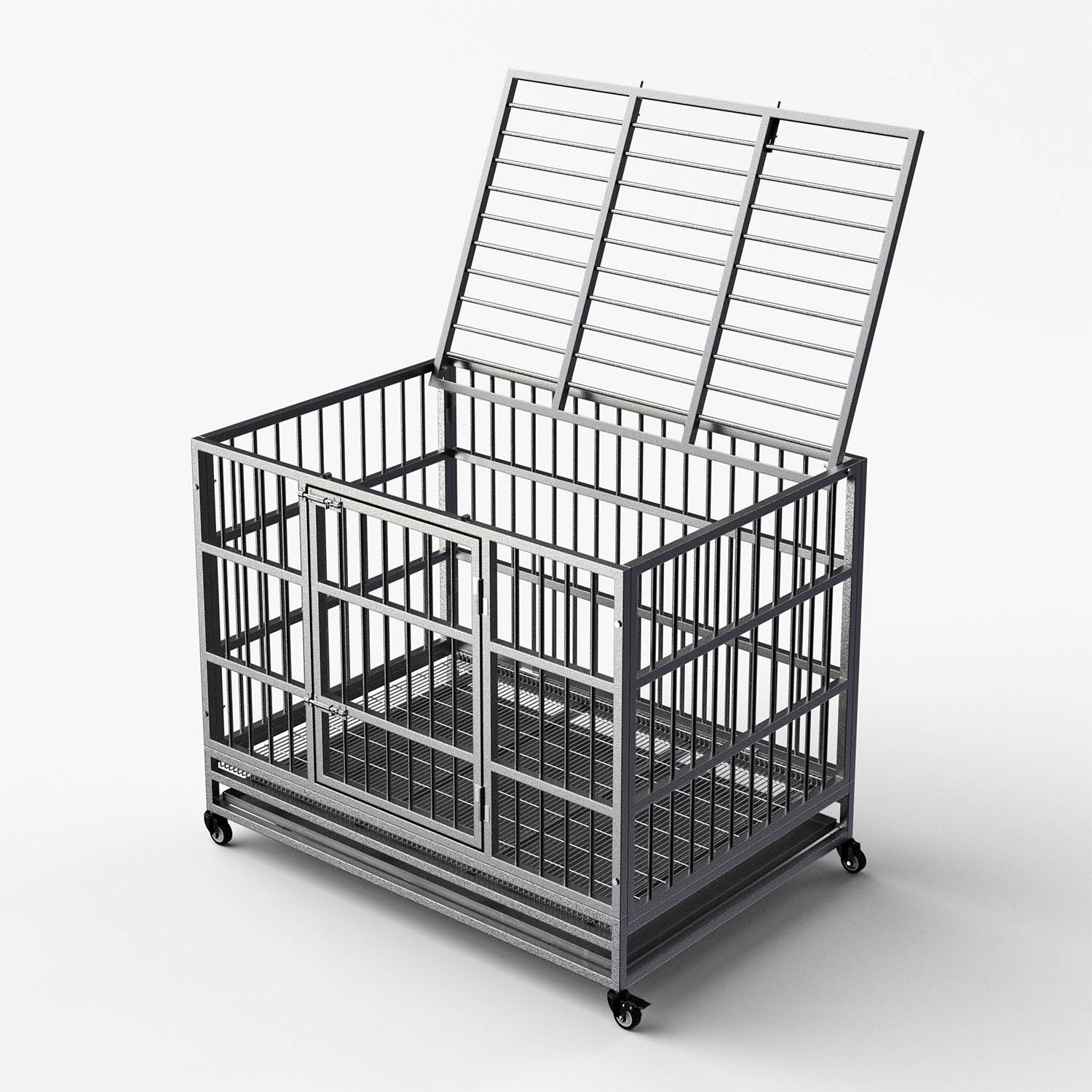 hot sale top quality car cage dogs stainless dog cage kennels for sale