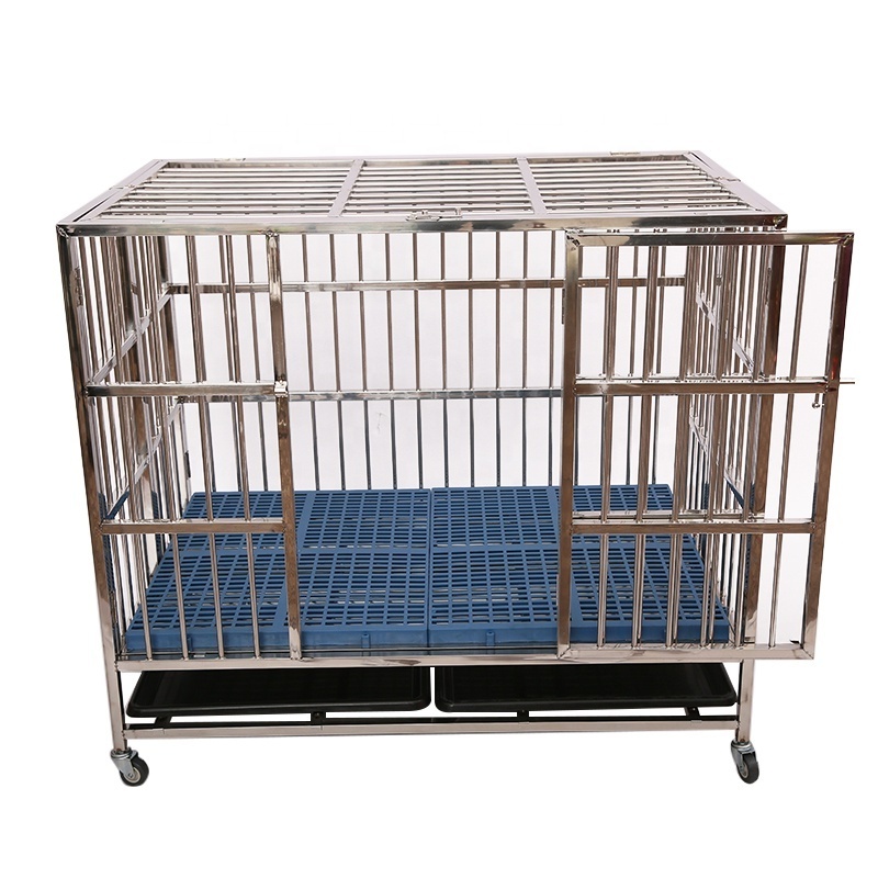 Stocked China supplier large outdoor dog kennel / dog cages, welded tube cage / heavy duty pet crate for training large dogs