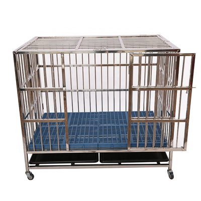 Stocked China supplier large outdoor dog kennel / dog cages, welded tube cage / heavy duty pet crate for training large dogs