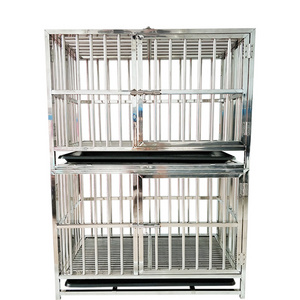 Factory  stainless steel foldable dog kennels  pet cages carriers & houses