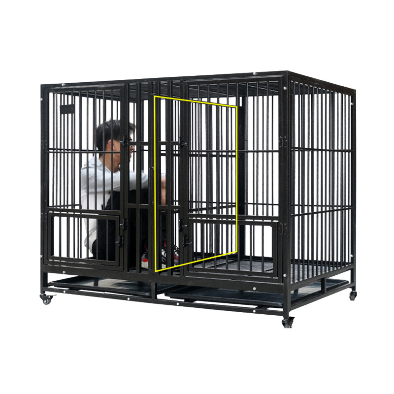 manufacturer wholesale stainless steel metal large small foldable carriers cheap pet dog cage