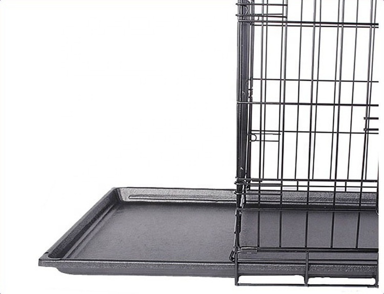 Factory direct wholesale black iron wire mesh pet cage for holding and breeding dog rabbit chicken cat pig pigeon quail