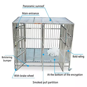 heavy duty portable large  outdoor dog kennel/metal dog cage/pet playpen for sale