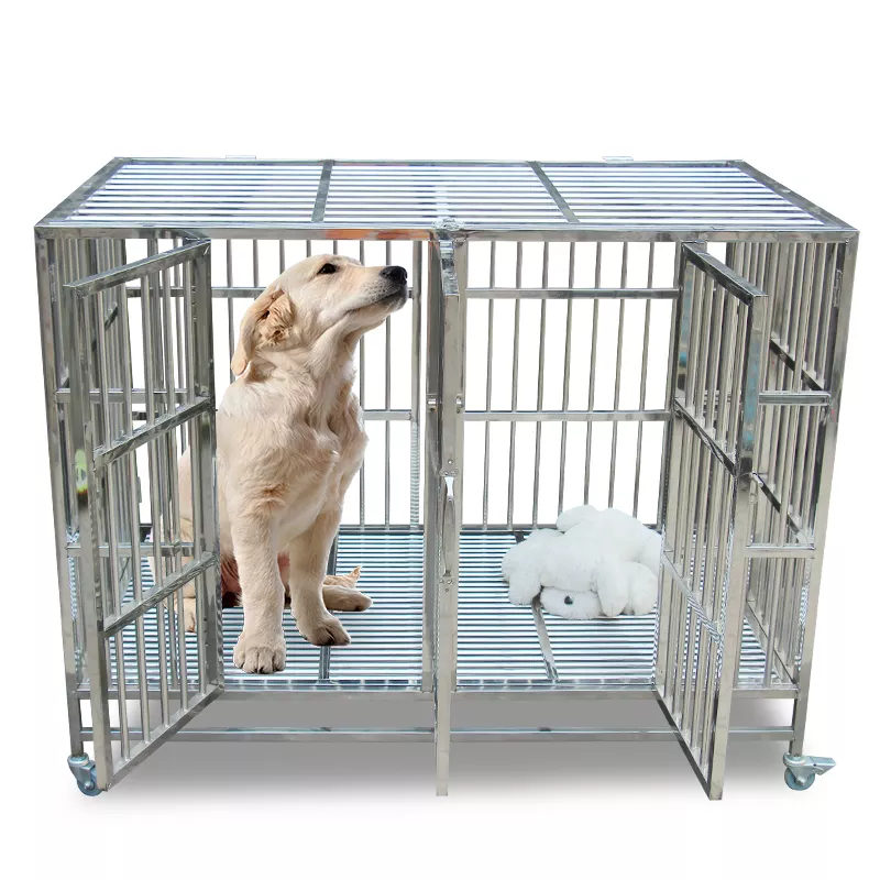 heavy duty portable large  outdoor dog kennel/metal dog cage/pet playpen for sale