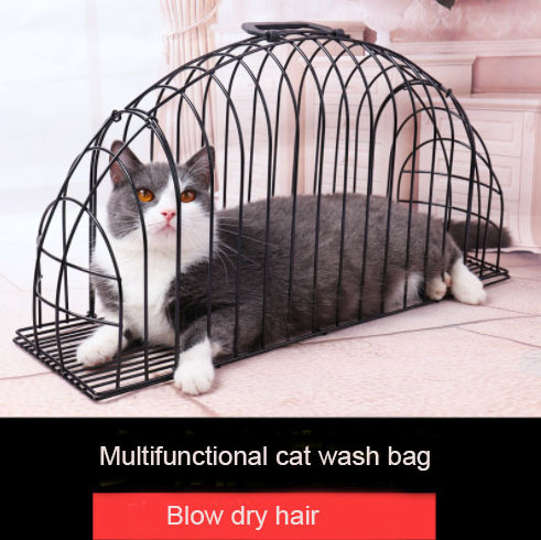 Wholesale cat wash cages metal 2 door cat bath cage