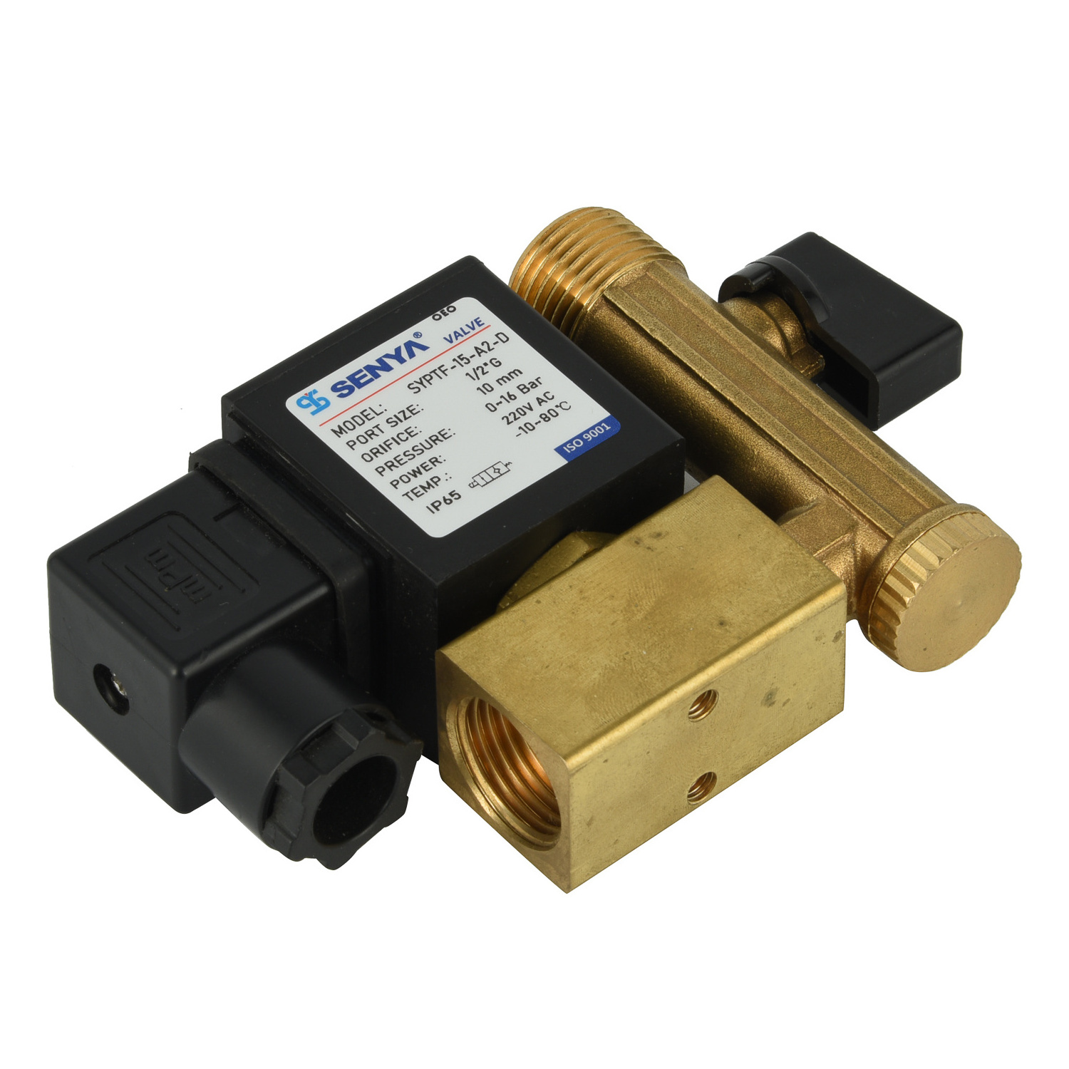 High Quality Solenoid Auto Drain Valve Electronic Air Compressor 24V 110V 220V 230V 1/2