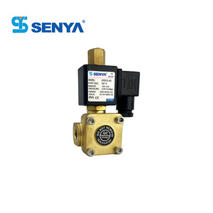 Custom 220V Solenoid Coil Explosion Proof Magnetic Pilot Operated Solenoid Valve 12V DC Air Conditioner Electric Solenoid Valve