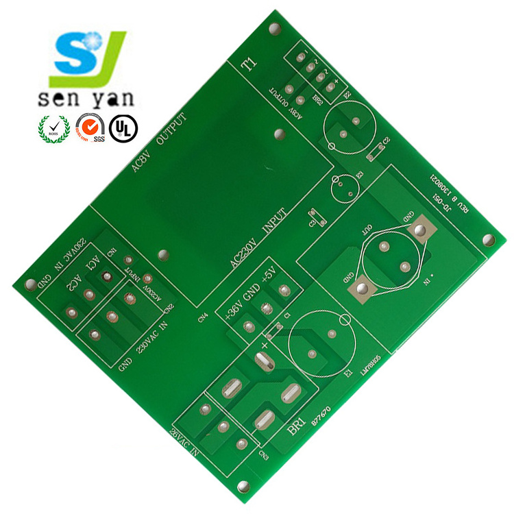 Second or Third Standard 24 Hour Turn Fabricated Printed Electronic Engineering Design PCB Manufacturing  for Prototyping Boards