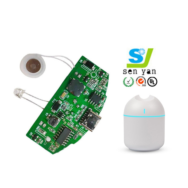 Custom Portable Mini Small Aroma Diffusers Pcba Usb Rechargeable Humidifiers Pcb Printed Circuit Board Manufacture Supplier