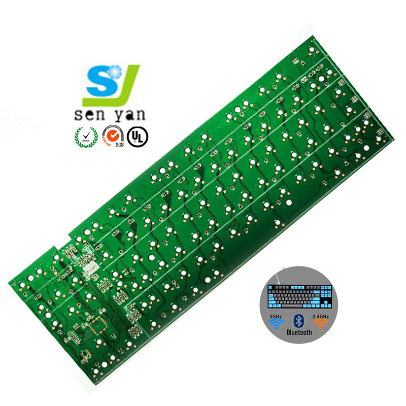 Keypad pcb Cx60 Mechanical 60% Keyboard Pcb 60 80% 65% 75% Rgb Hot Swap Pcba Circuit Boards With Gerber Files And Bom