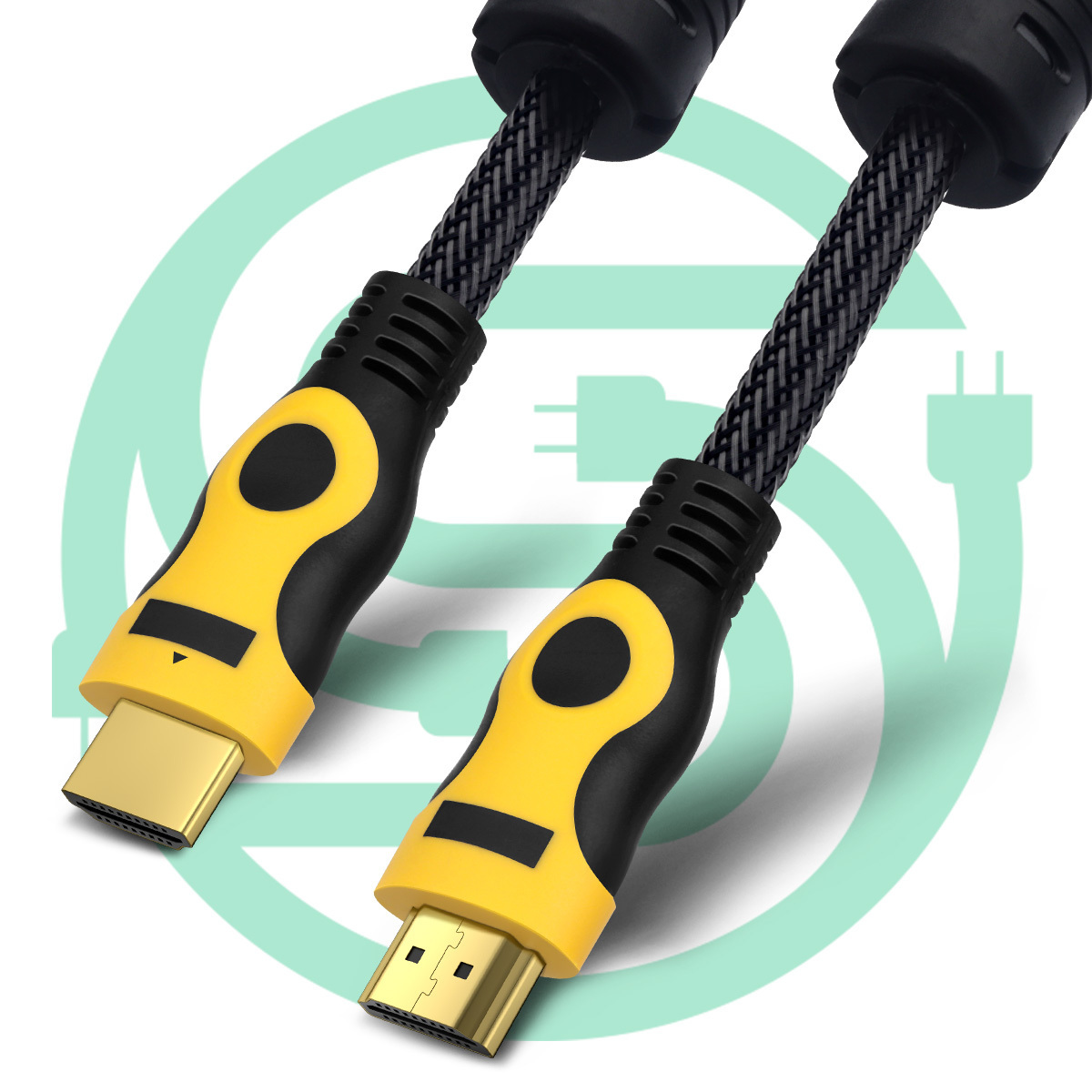 customization 4K pure copper 1.4 Male to Male HDMI Cable HDMI Cable Gold Plated Video HDMI Cable