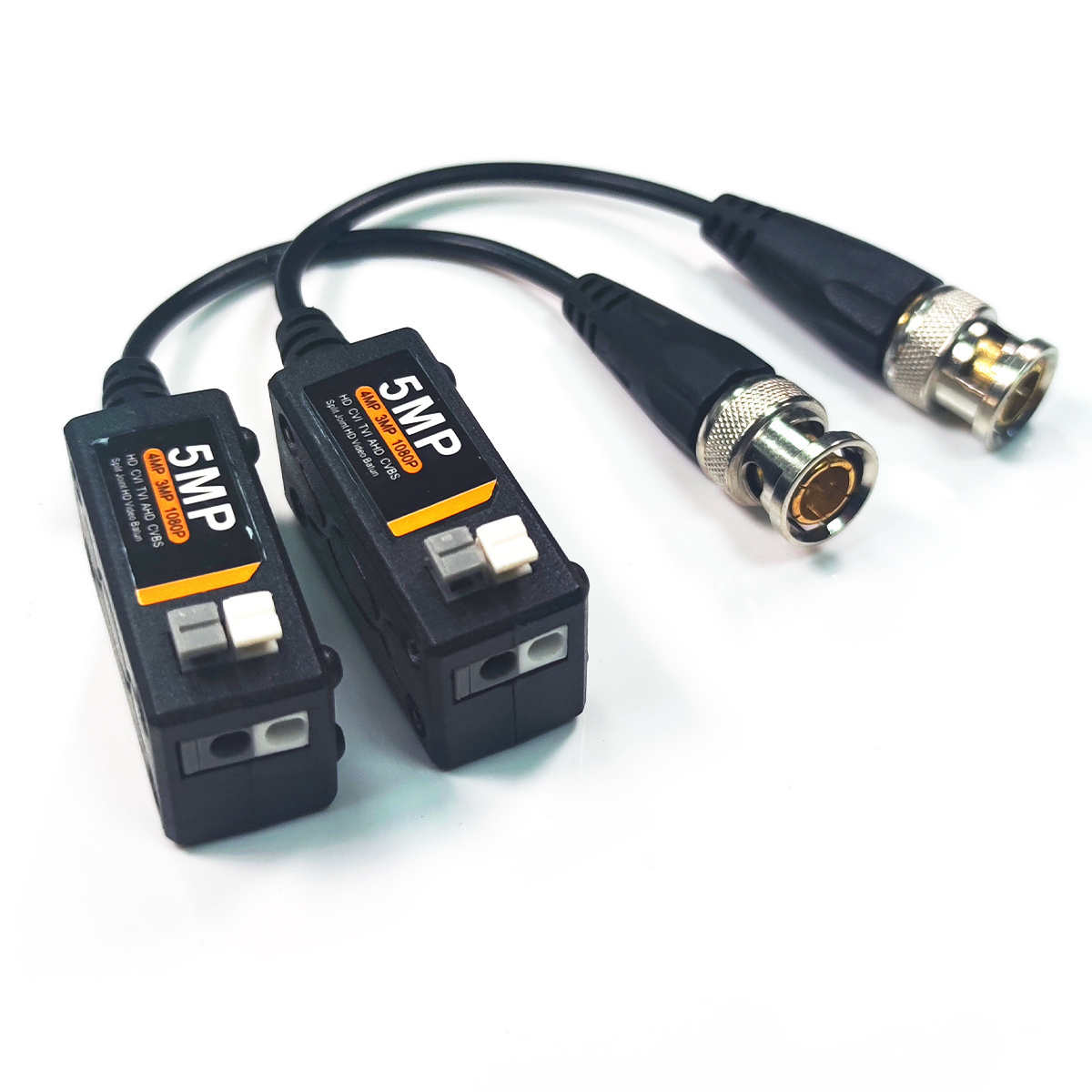 5MP 1080P HD Video /Power Balun Cvi and Tvi Rj45 Bnc Video/Power Twisted-Pair Transmitter cable Video Balun