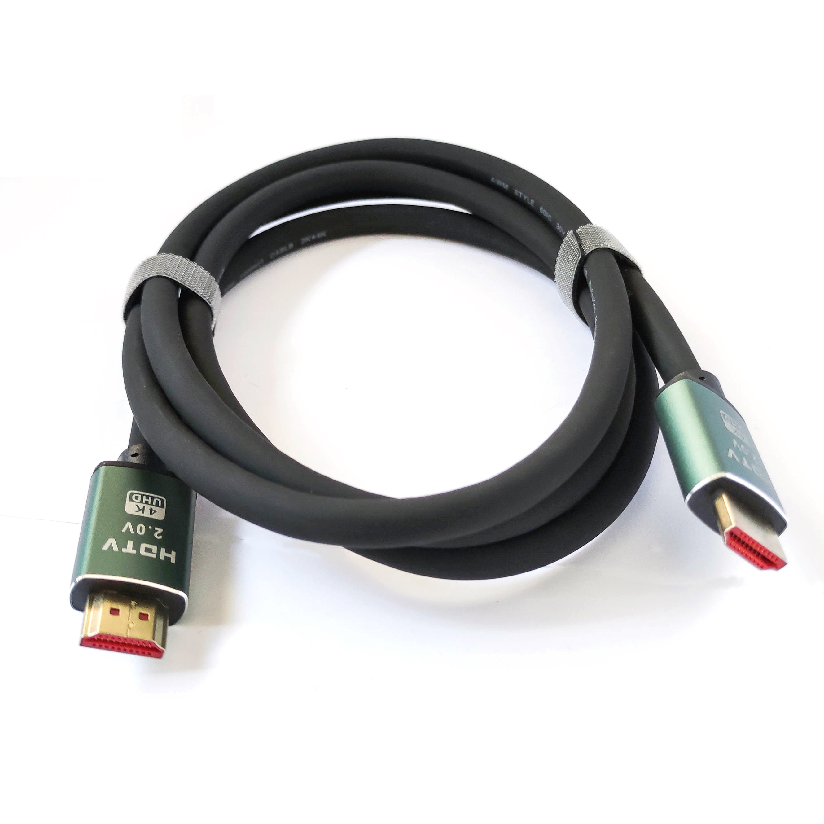 Molded plastic Premium factory price male to male black 4K hdmi to hdmi cable 0.5m up to 30M