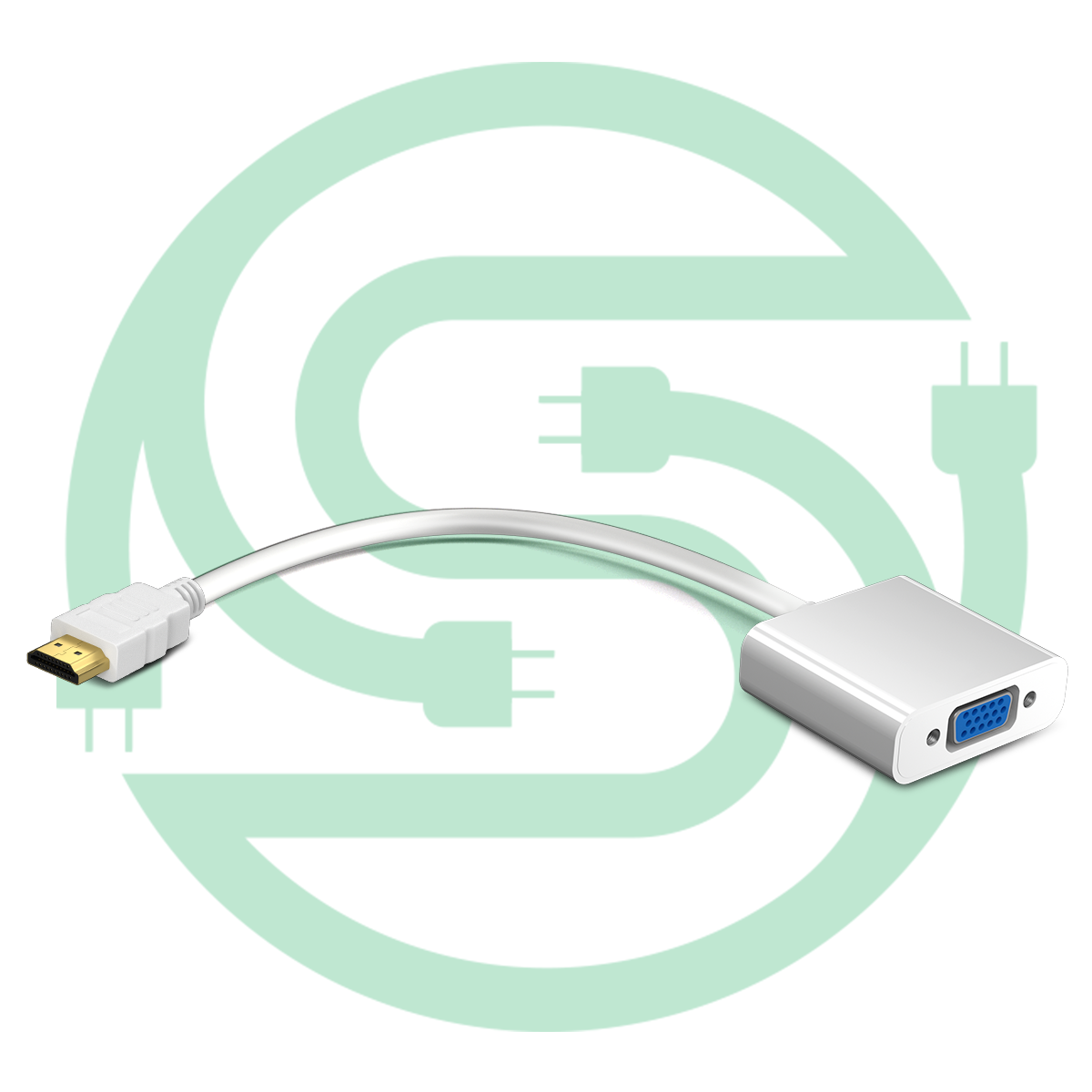 Adapter to Male HDMI M to D-sub (VGA) F,VGA to HDMI VGA Cable HDMI