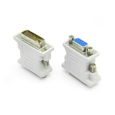 SENYE DVI 24+5 male to VGA female adapter Connector Video Converter For PC laptop