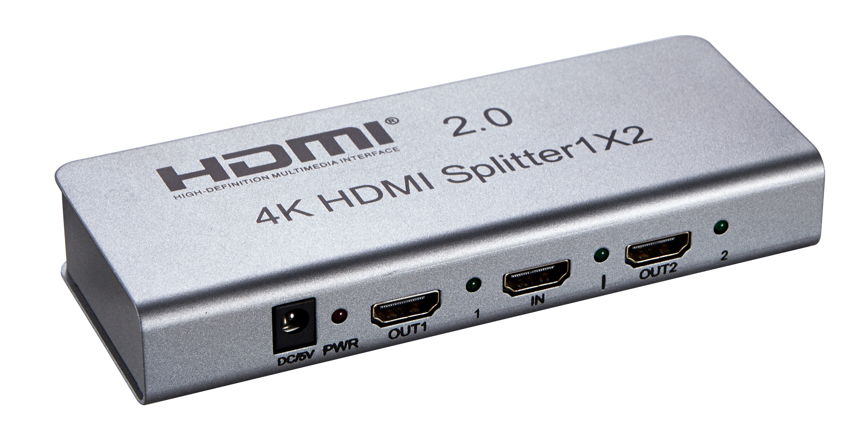 HDMI 2.0 & HDCP 2.2 3D HDMI Splitter 1 in 2 out port HDMI Splitter 1x2 with IR extension EDID