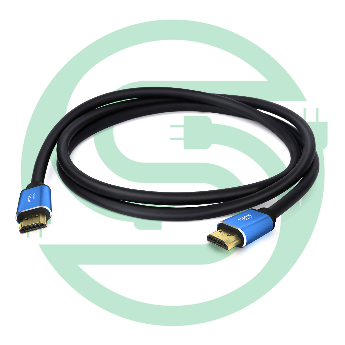 customization Gold Plated HD TV Copper Clad Steel HDMI to HDMI Cable 4K 2.0 Projector TV Video Cable