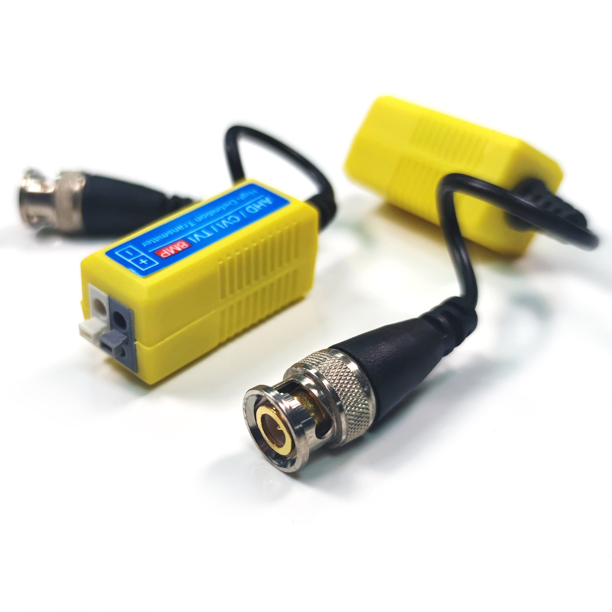 Twisted wire transmitter monitoring video anti-interference device 8MP 1080P HD-TVI/CVI/AHD  Video Balun