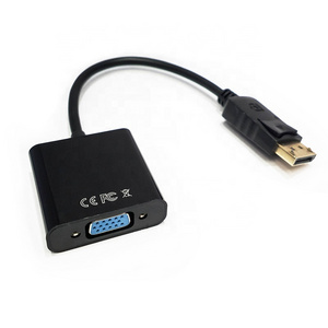 Wholesale 1080P 60hz Gold Plated Displayport DP to vga adapter Display port male to vga female converter cable for monitor