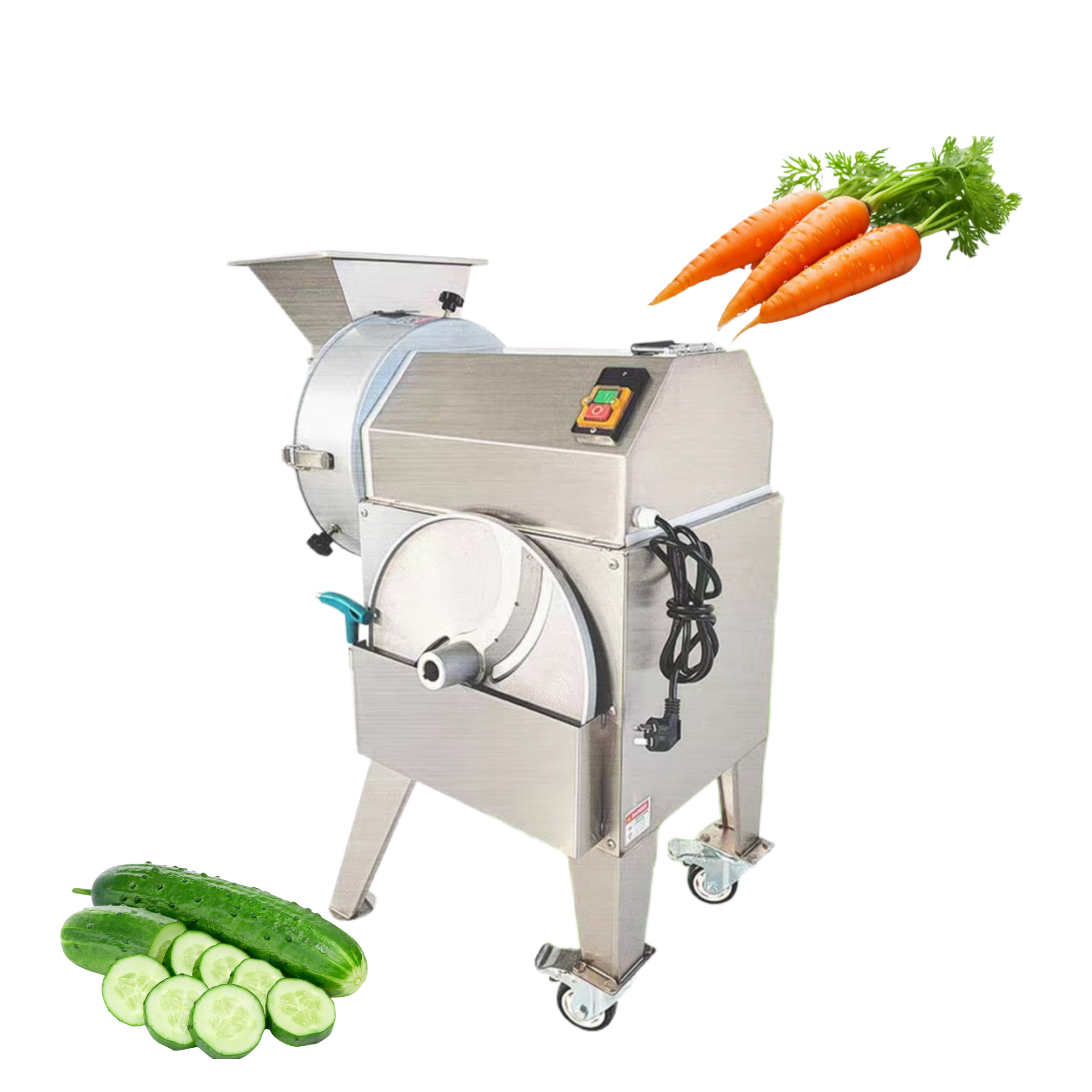 Restaurant Commercial Onion Slicer Mushroom Dicing Machine Ginger Garlic Chopper