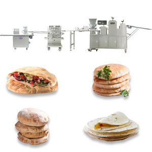 Pita and naan bread oven / Arabic pita bread production line fully automatic