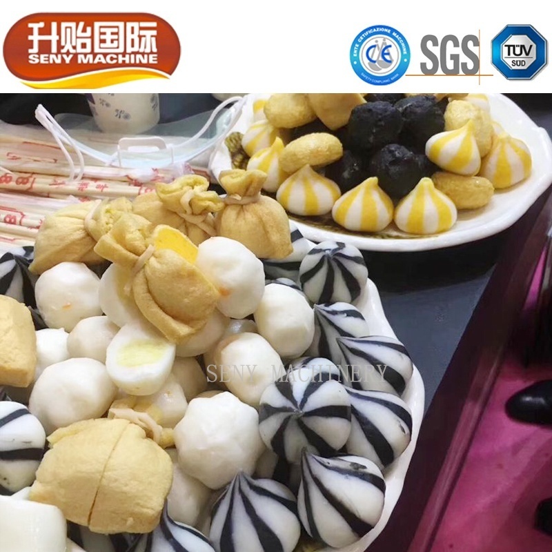 Seny Multifunctional Automatic Meat Fish Ball Mochi Crab Roe Ball Making Machine Maker