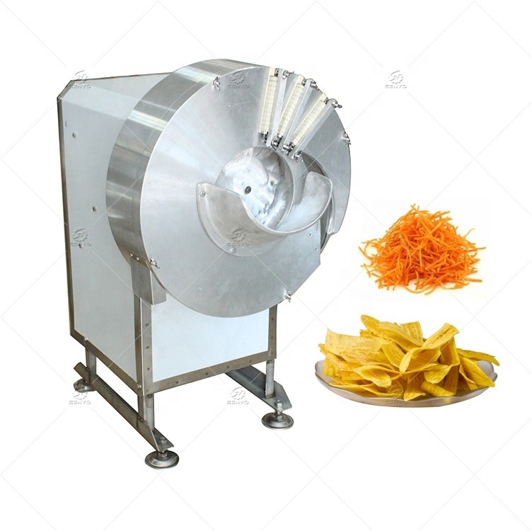 Popular banana plantain long chips cutting machine banana plantain slicer slicing machine