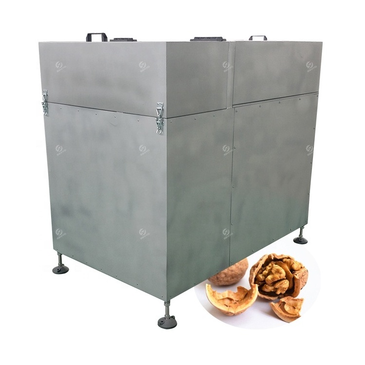 Hot sale walnut cracking machine pecan shelling machine black walnut cracker and sheller