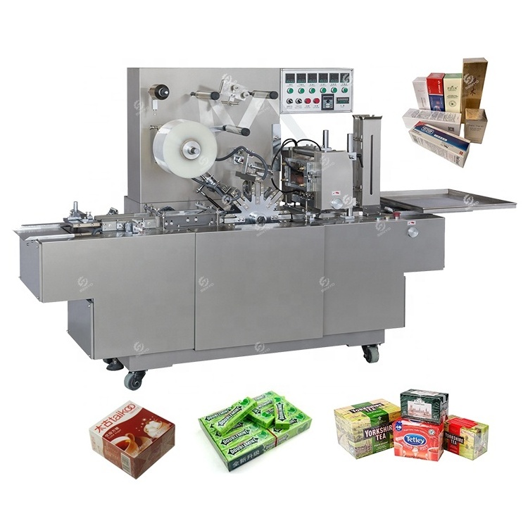 Automatic Box Cellophane Overwrapping Tobacco Cellophane Wrapping Machine For Cigarettes Box