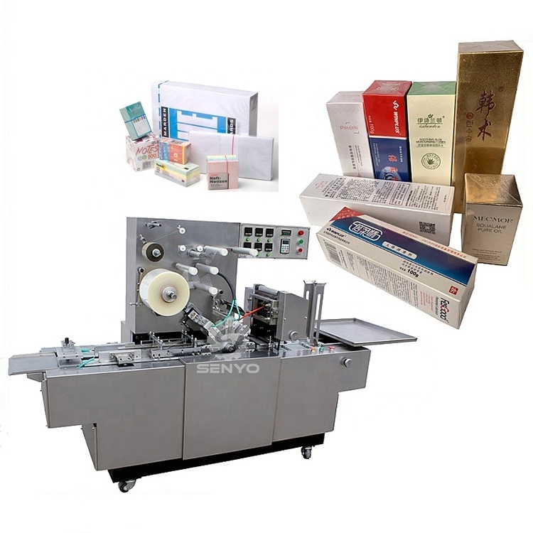 Automatic Box Cellophane Overwrapping Tobacco Cellophane Wrapping Machine For Cigarettes Box