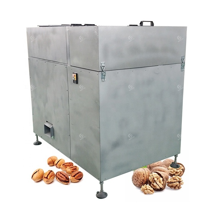 Hot sale walnut cracking machine pecan shelling machine black walnut cracker and sheller