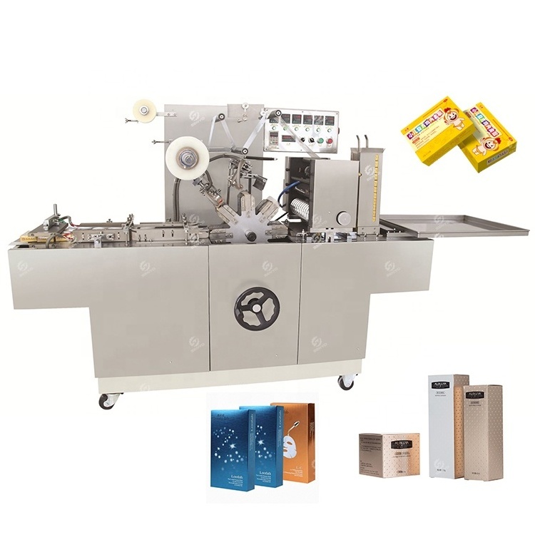 Automatic Box Cellophane Overwrapping Tobacco Cellophane Wrapping Machine For Cigarettes Box