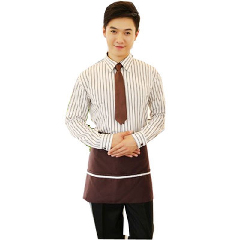 Custom Restaurant Waiter Uniform Korea Style Waitress Uniform