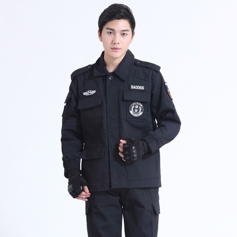 100% cotton security guard uniform, high quality security uniforms wholesale