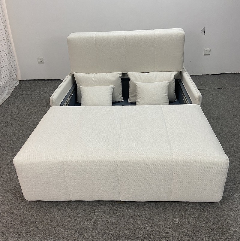 Comfortable double seat fabric sofa cama for sleeping