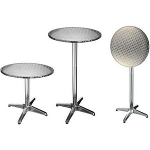 Wholesale price folding aluminum bar cocktail table