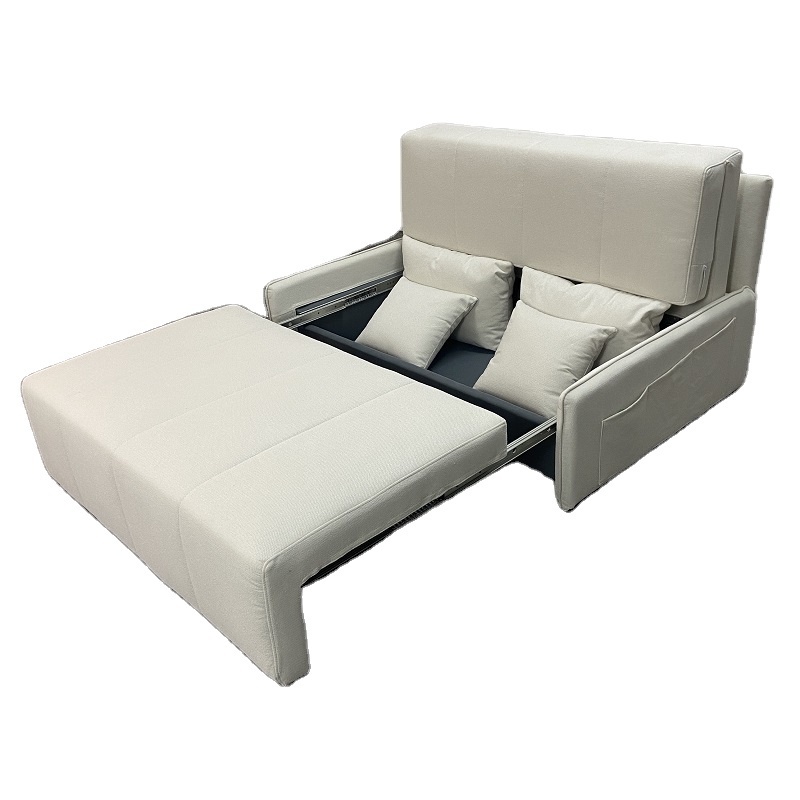 Comfortable double seat fabric sofa cama for sleeping