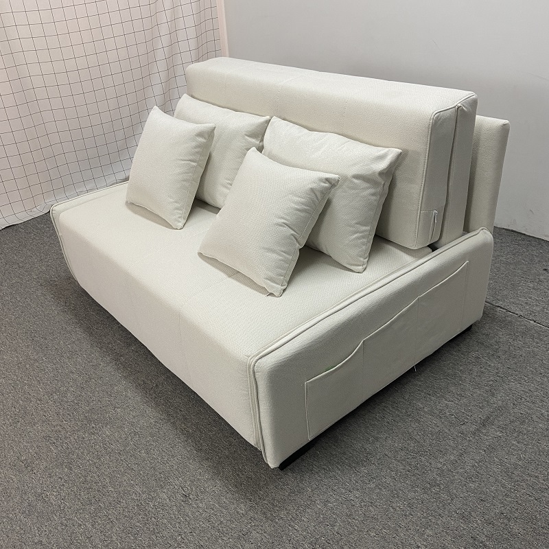 Comfortable double seat fabric sofa cama for sleeping