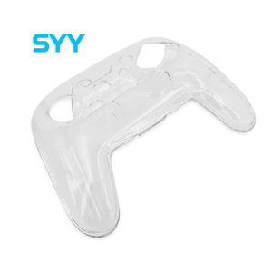 SYY Anti-scratch Hard Shell Waterproof Crystal Clean Protective Skin PC Case for Switch Pro Controller