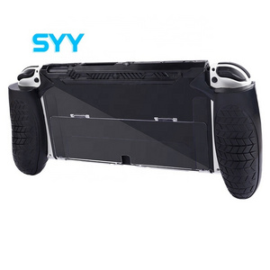 SYY TPU PC Protective Flip Case for NS Nintendo Switch OLED Cover