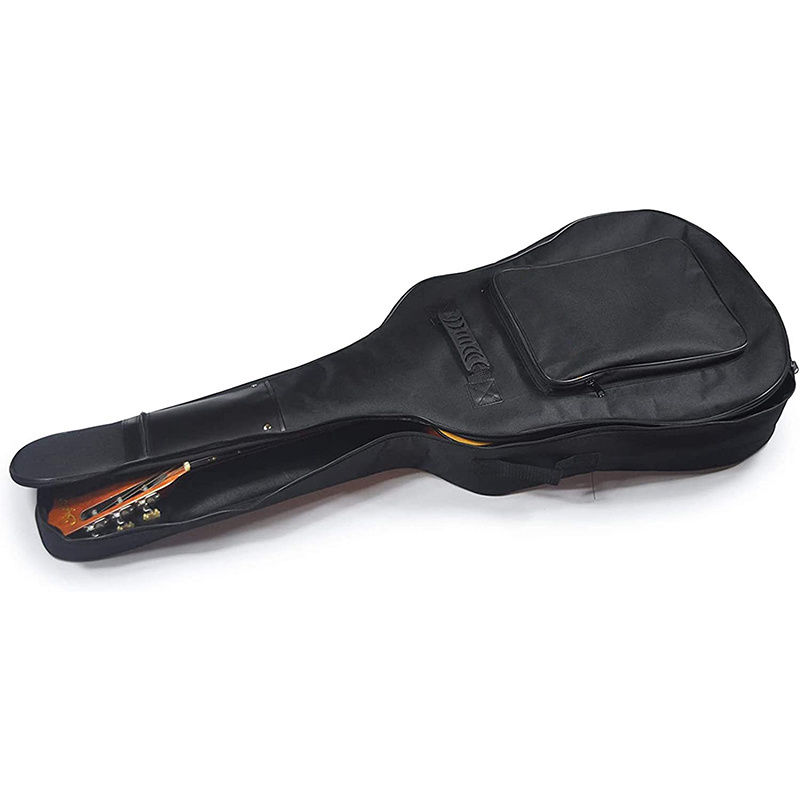 Guitar Bag Acoustic Reinforced 0.35 Inch Thickness Foam Soft Padded Guitar Case for 43 Inches Acoustic Classical Guitars