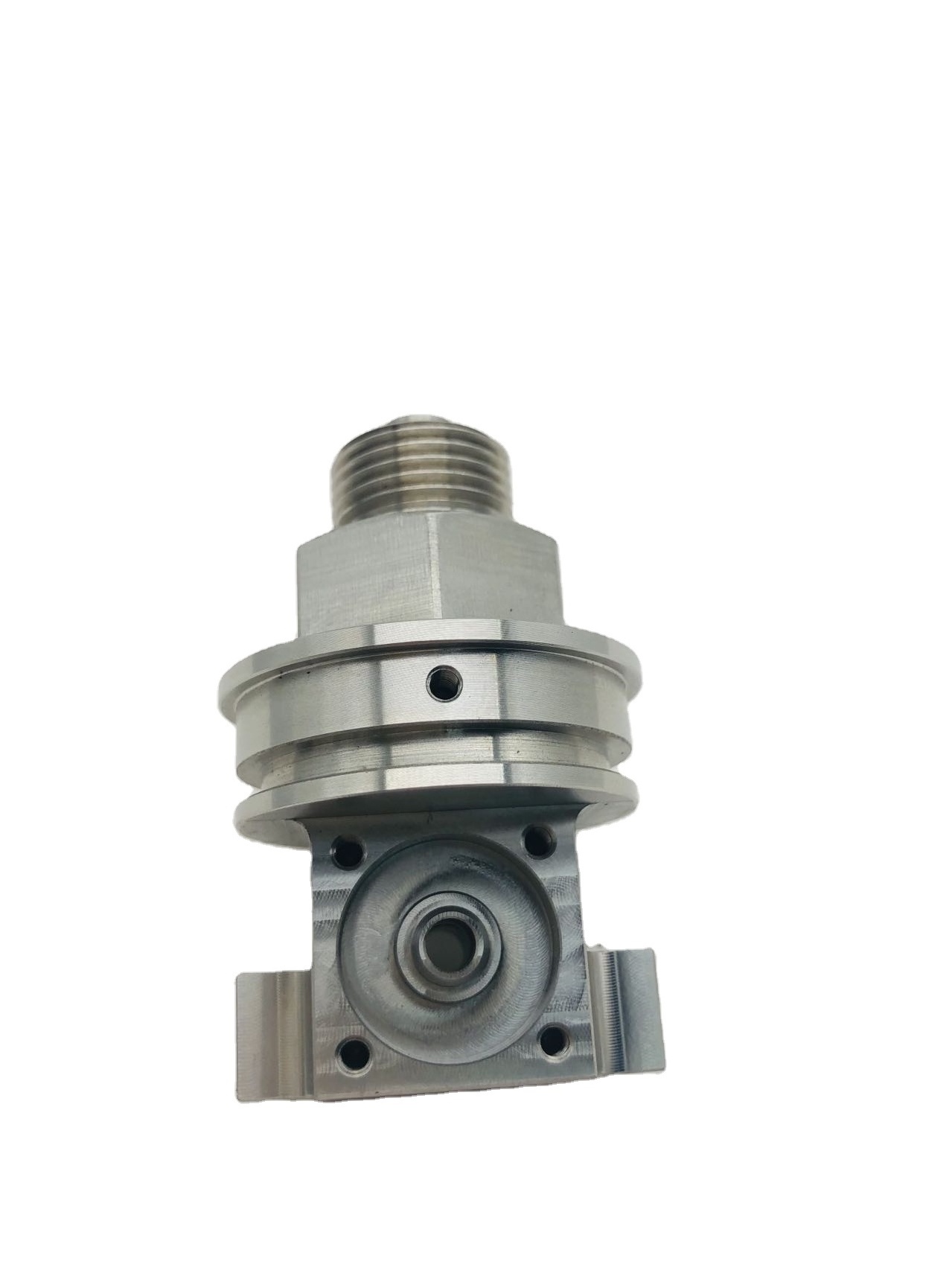 CNC lathe milling customized machining spray powder stainless steel bicycle gear hub for automobile industry