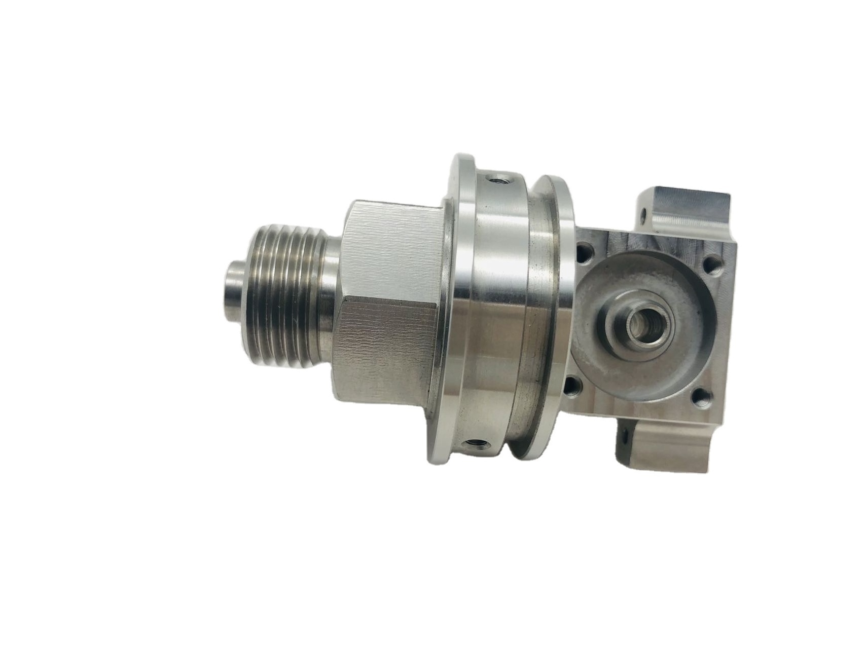 CNC lathe milling customized machining spray powder stainless steel bicycle gear hub for automobile industry