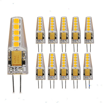 Manufacturer CE  RoHS flickering free dimmable 2W 12V high cri bulbs led g4