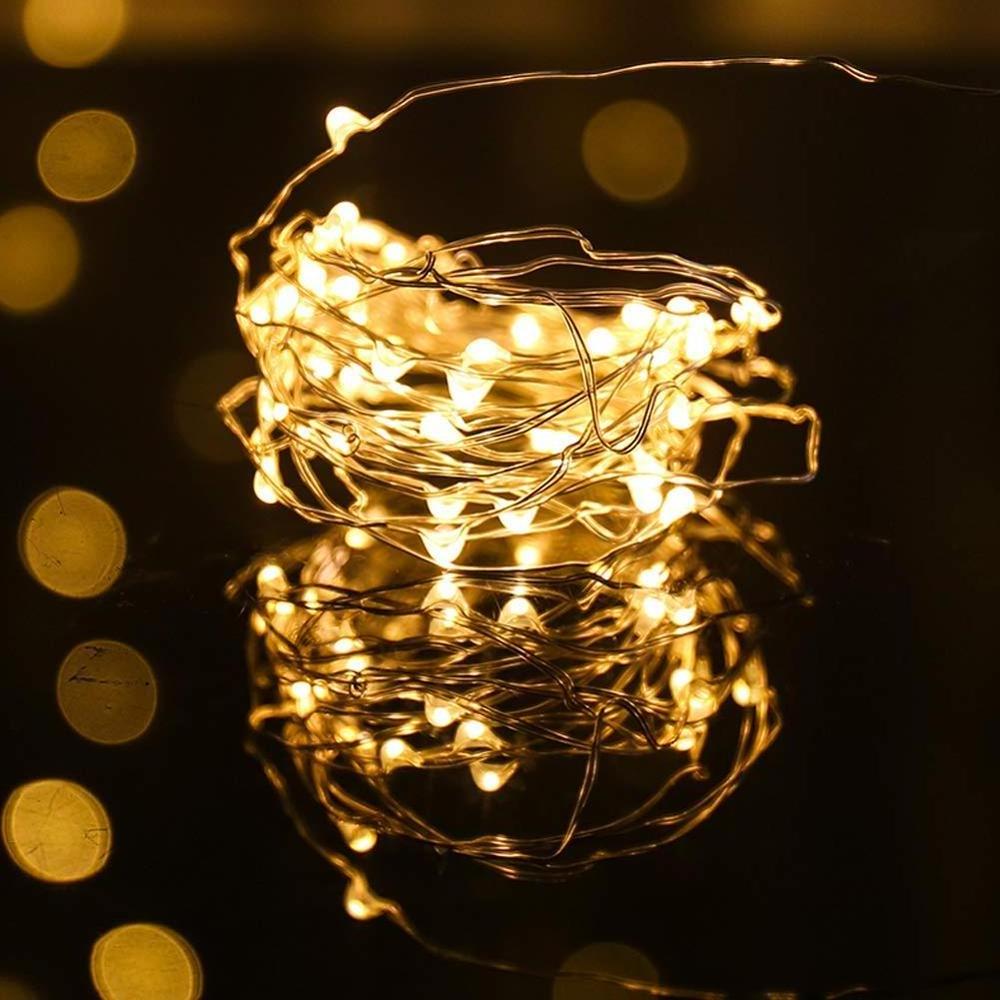 Bedroom Wedding Festival decoration fairy string lights Operated waterproof timer Remote Control Copper Wire led string light