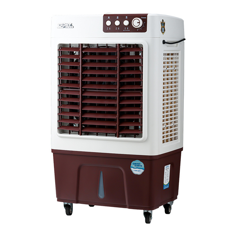 electric water air cooler with top ice box Top sales Indoor water standing air cooler with water