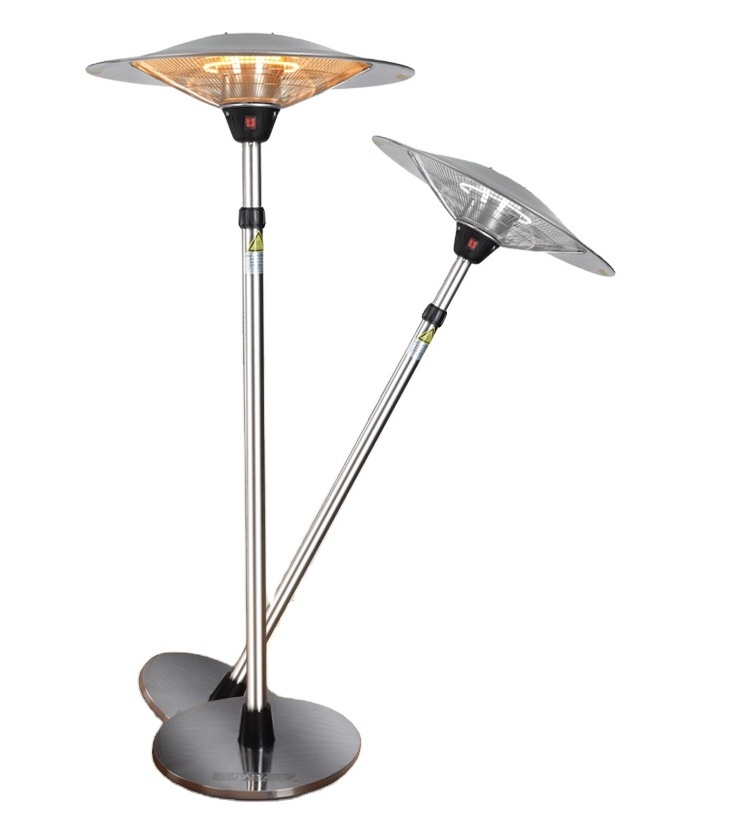 Waterproof outdoor umbrella floor standing  patio heater halogen /carbon fiber  garden/patio heater electric room heater