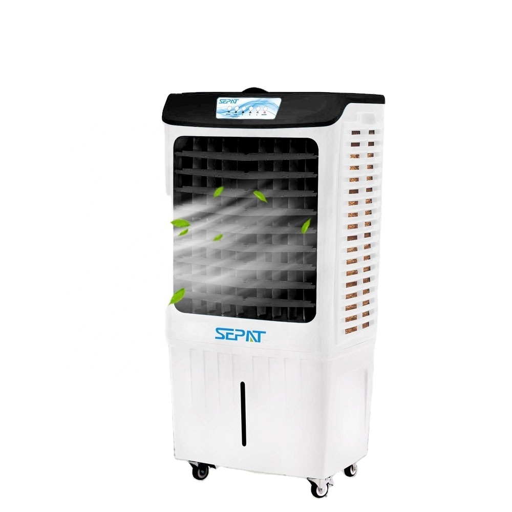 SEPAT SF-40 3 sides cooling pad hot selling small  solar fan air water cooler